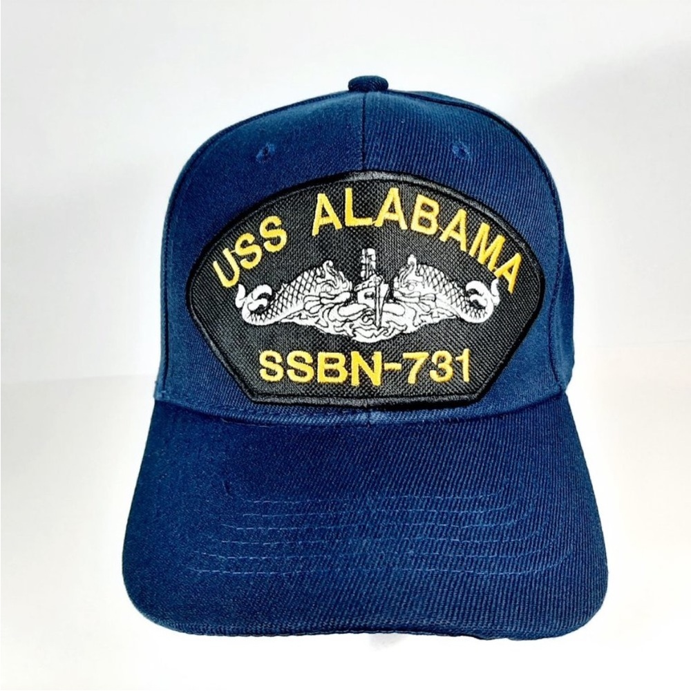 USS Alabama SSBN-731 Baseball Cap Hat Submarine Se